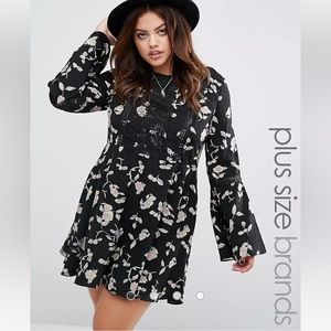 Alice and You Boutique Dress with Bell Sleeve